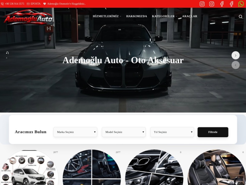 Ademogluauto Web Tasarım
