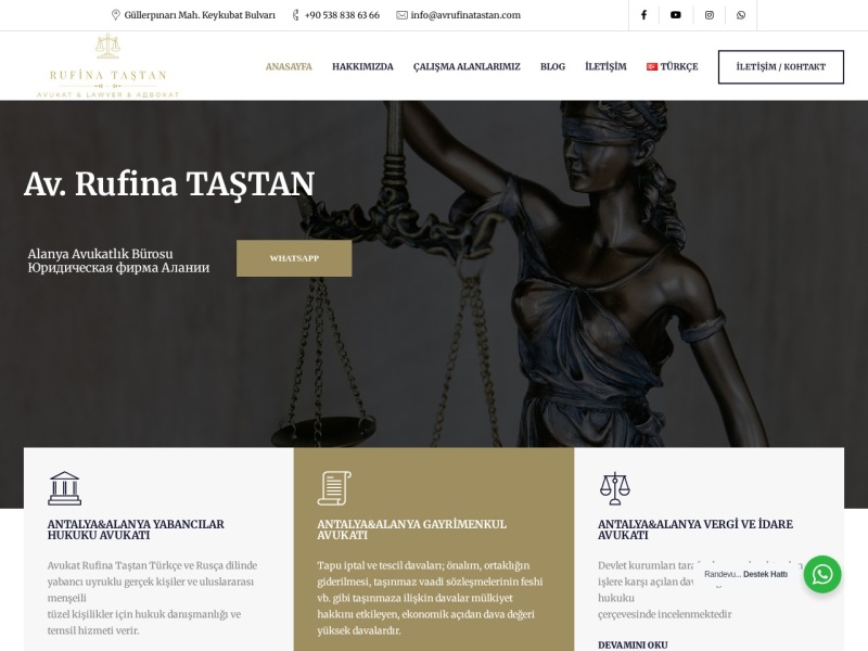 Avrufinatastan Web Tasarım