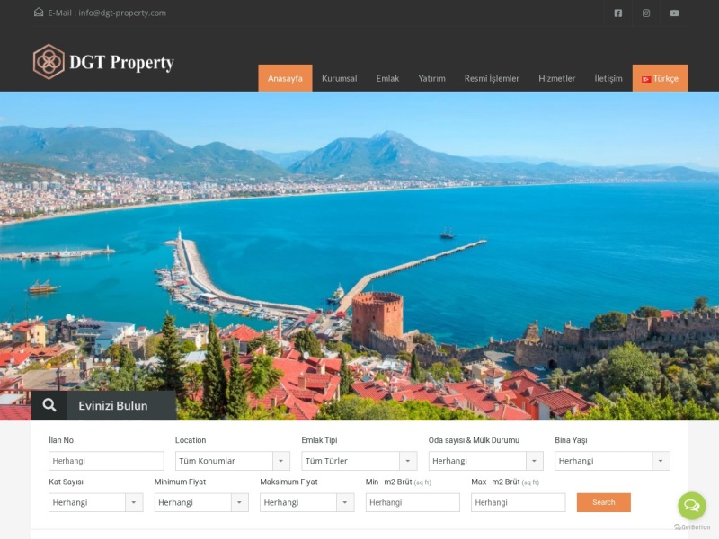 Dgt-property Web Tasarım