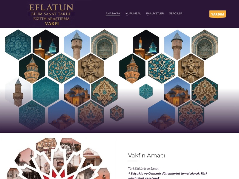 Eflatunvakfi Web Tasarım