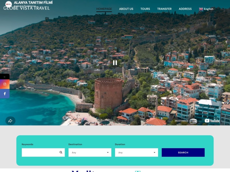 Globevistatravel Web Tasarım