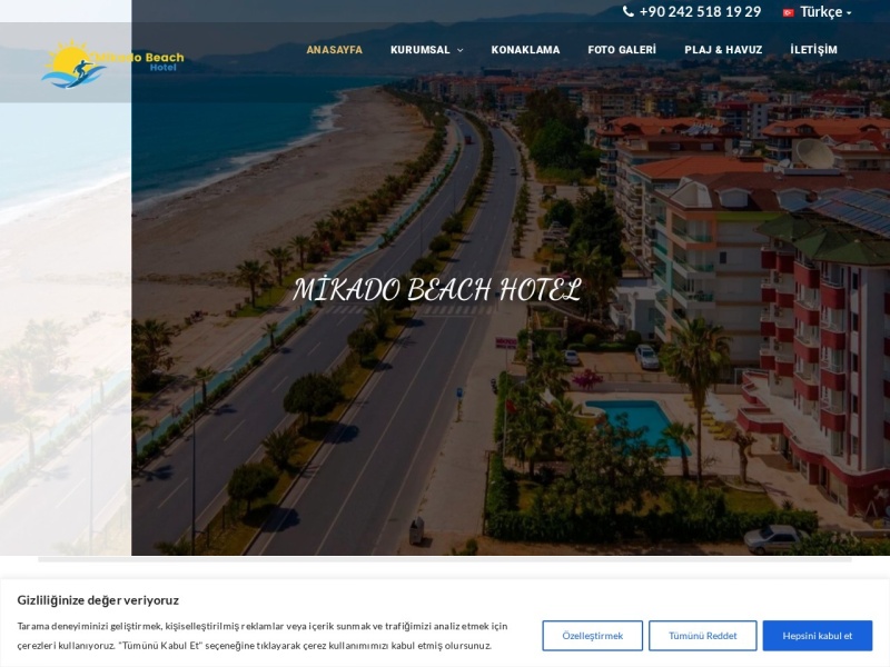 Mikadobeachhotel Web Tasarım