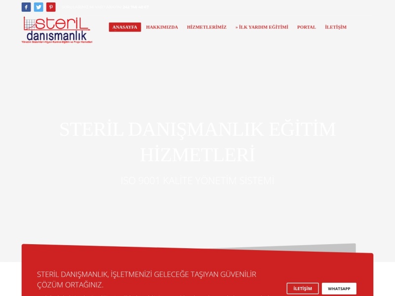 Sterildanismanlik Web Tasarım